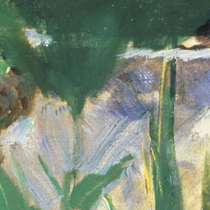 Ragazzo Tra I Fiori Jacques Hoschedé Édouard Manet emt20 quadro stampato su tela