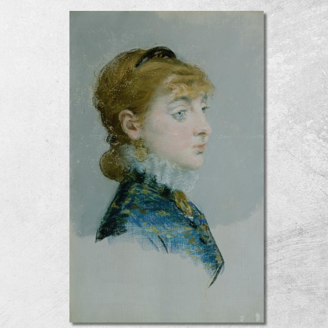 Emilie-Louise Delabigne Called Valtesse De La Bigne Édouard Manet emt28 quadro stampato su tela