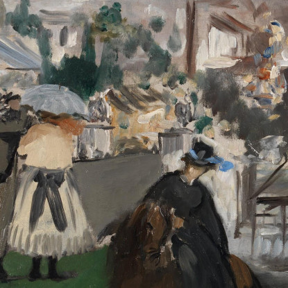 Dall'Esposizione Mondiale Di Parigi Del 1867 Édouard Manet emt31 quadro stampato su tela
