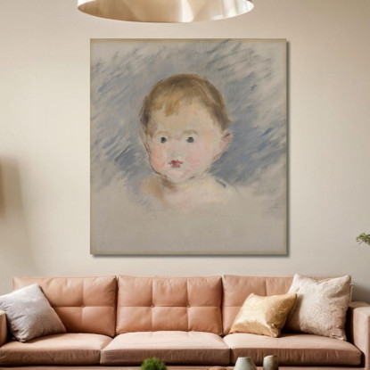 Julie Manet A Quindici Mesi Édouard Manet emt43 quadro stampato su tela