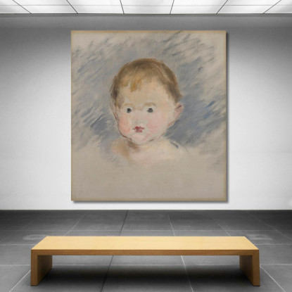 Julie Manet A Quindici Mesi Édouard Manet emt43 quadro stampato su tela