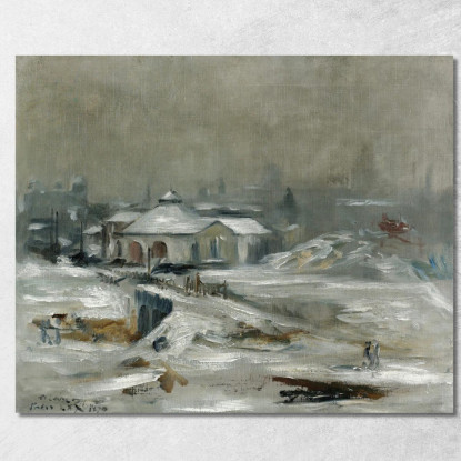 Stazione Ferroviaria Di Sceaux Édouard Manet emt44 quadro stampato su tela
