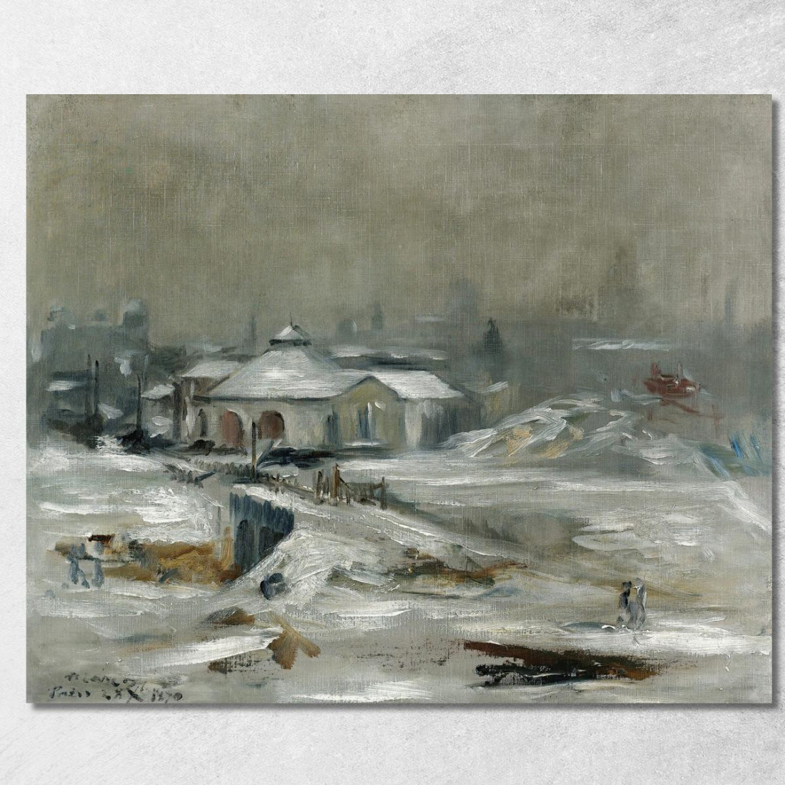 Stazione Ferroviaria Di Sceaux Édouard Manet emt44 quadro stampato su tela