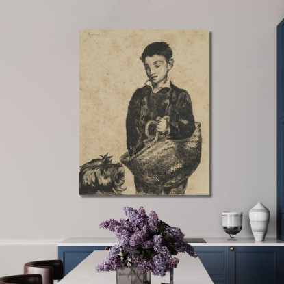 Il Bambino Édouard Manet emt53 quadro stampato su tela