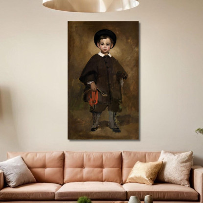 Piccolo Lange Édouard Manet emt55 quadro stampato su tela
