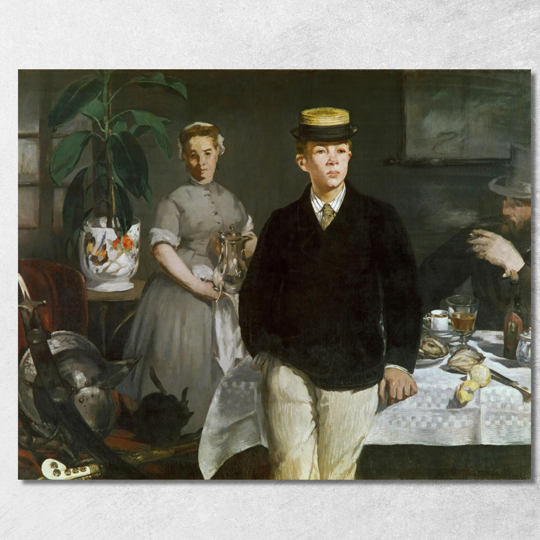 Pranzo In Studio Modifica Questo Édouard Manet emt56 quadro stampato su tela