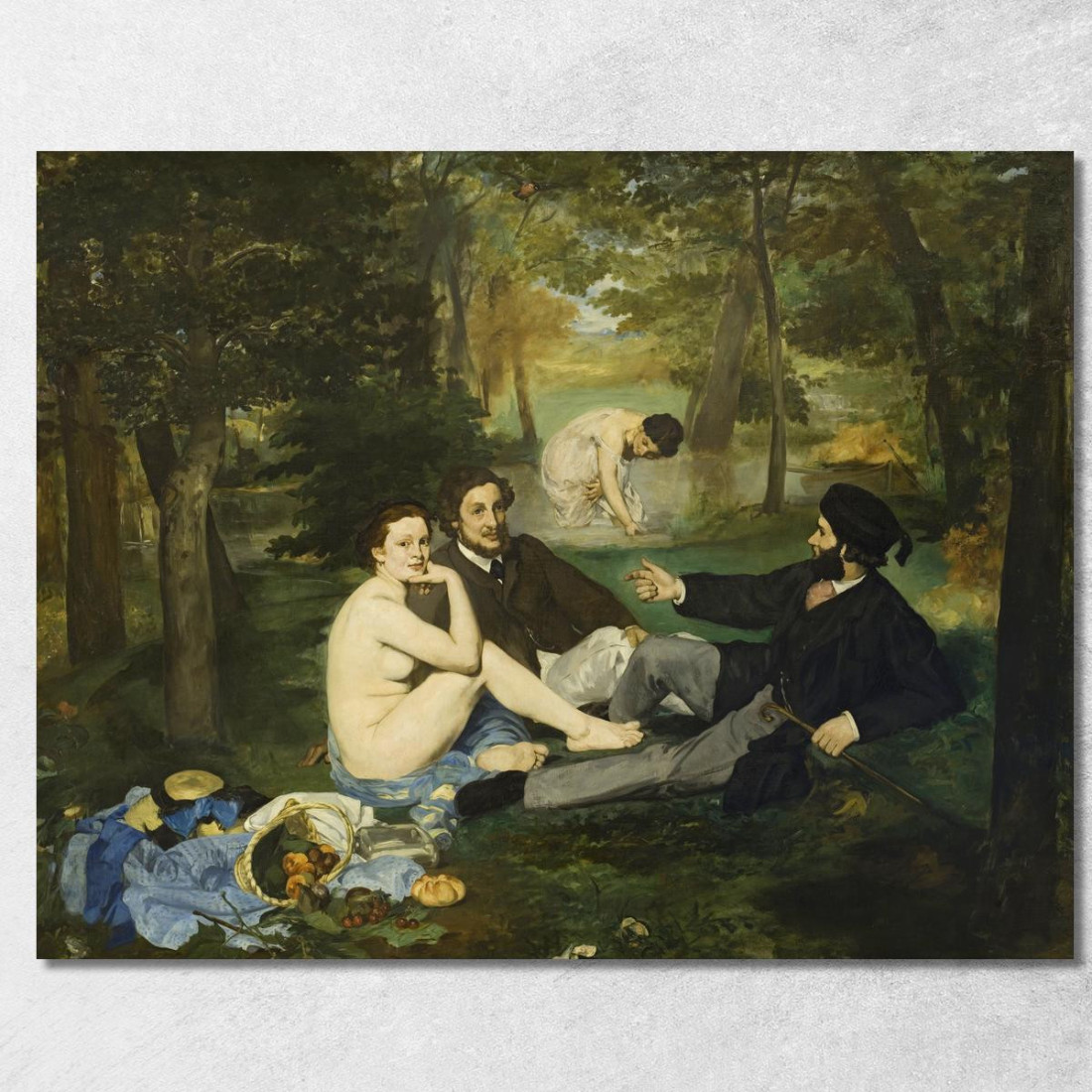 Pranzo Sull'Erba Édouard Manet emt57 quadro stampato su tela