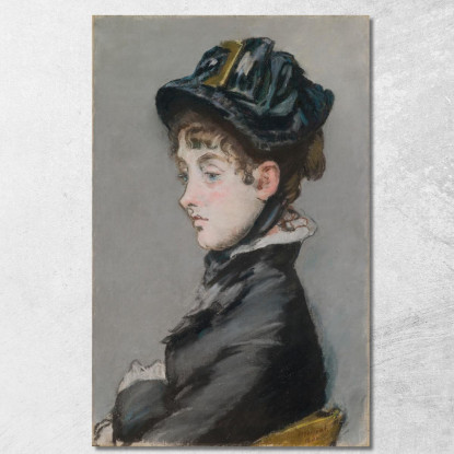 Signora Guillemet Édouard Manet emt59 quadro stampato su tela