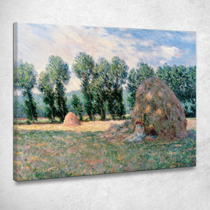 Mucchi Di Fieno Claude Monet mnt246 quadro stampato su tela