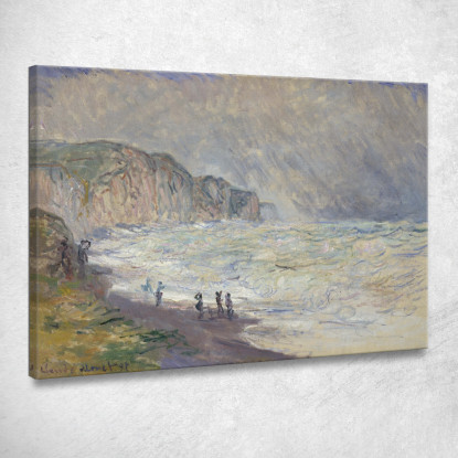 Mare Grosso A Pourville Claude Monet mnt247 quadro stampato su tela