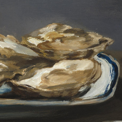 Ostriche Édouard Manet emt71 quadro stampato su tela