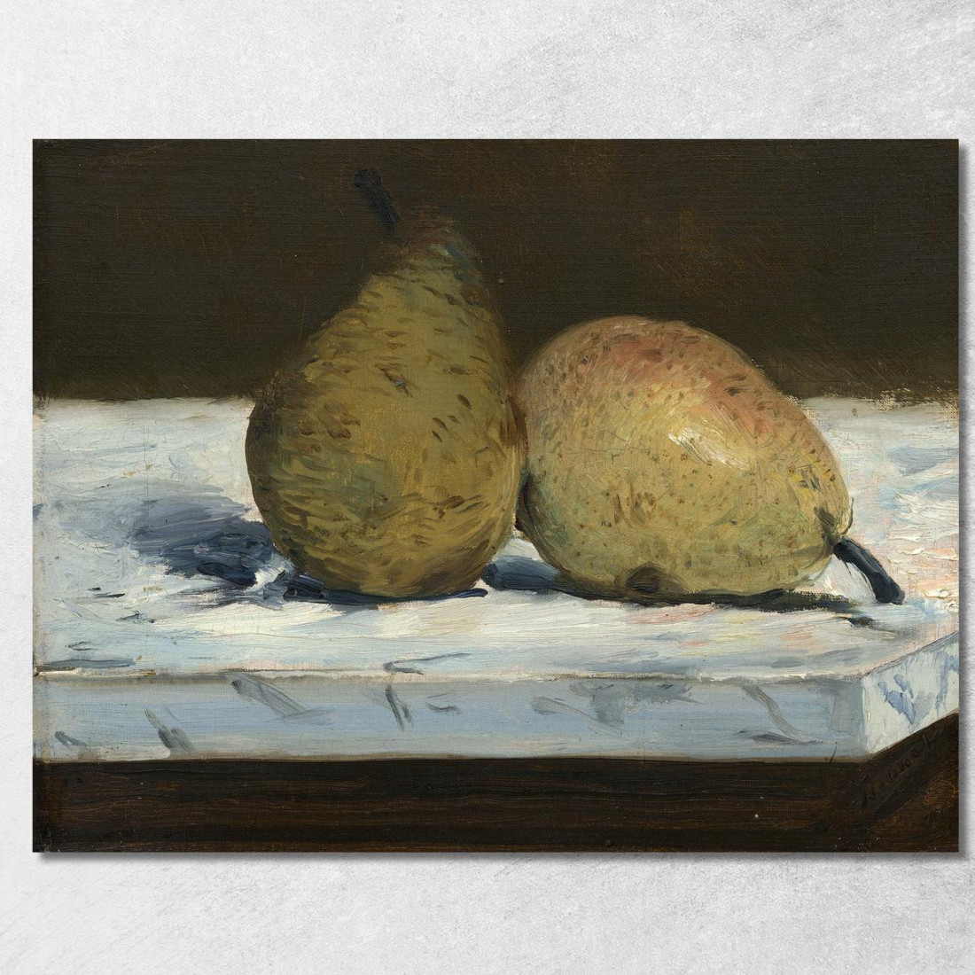Pere Édouard Manet emt72 quadro stampato su tela