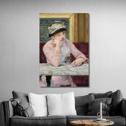 Acquavite Di Prugne Édouard Manet emt74 quadro stampato su tela