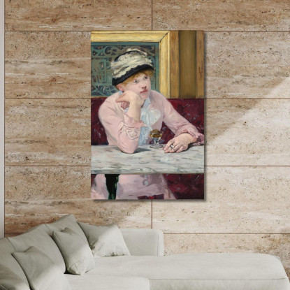 Acquavite Di Prugne Édouard Manet emt74 quadro stampato su tela