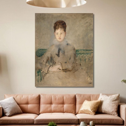 Ritratto Di Madame Jules Guillemet Édouard Manet emt80 quadro stampato su tela