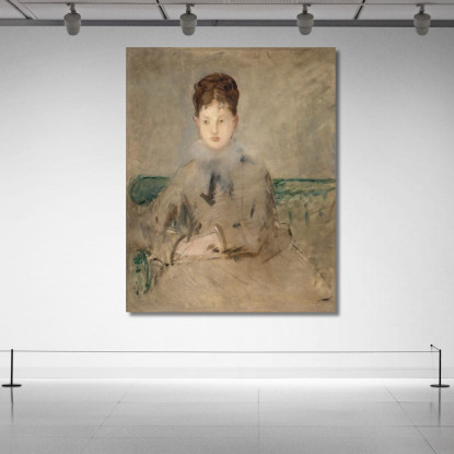 Ritratto Di Madame Jules Guillemet Édouard Manet emt80 quadro stampato su tela
