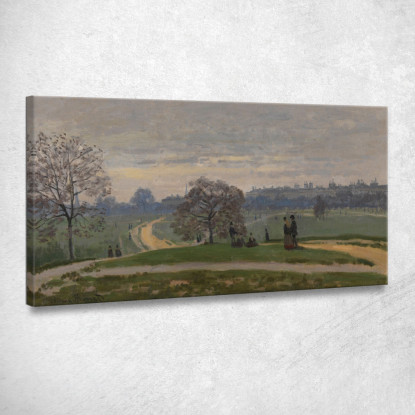 Hyde Park Londra Claude Monet mnt250 quadro stampato su tela