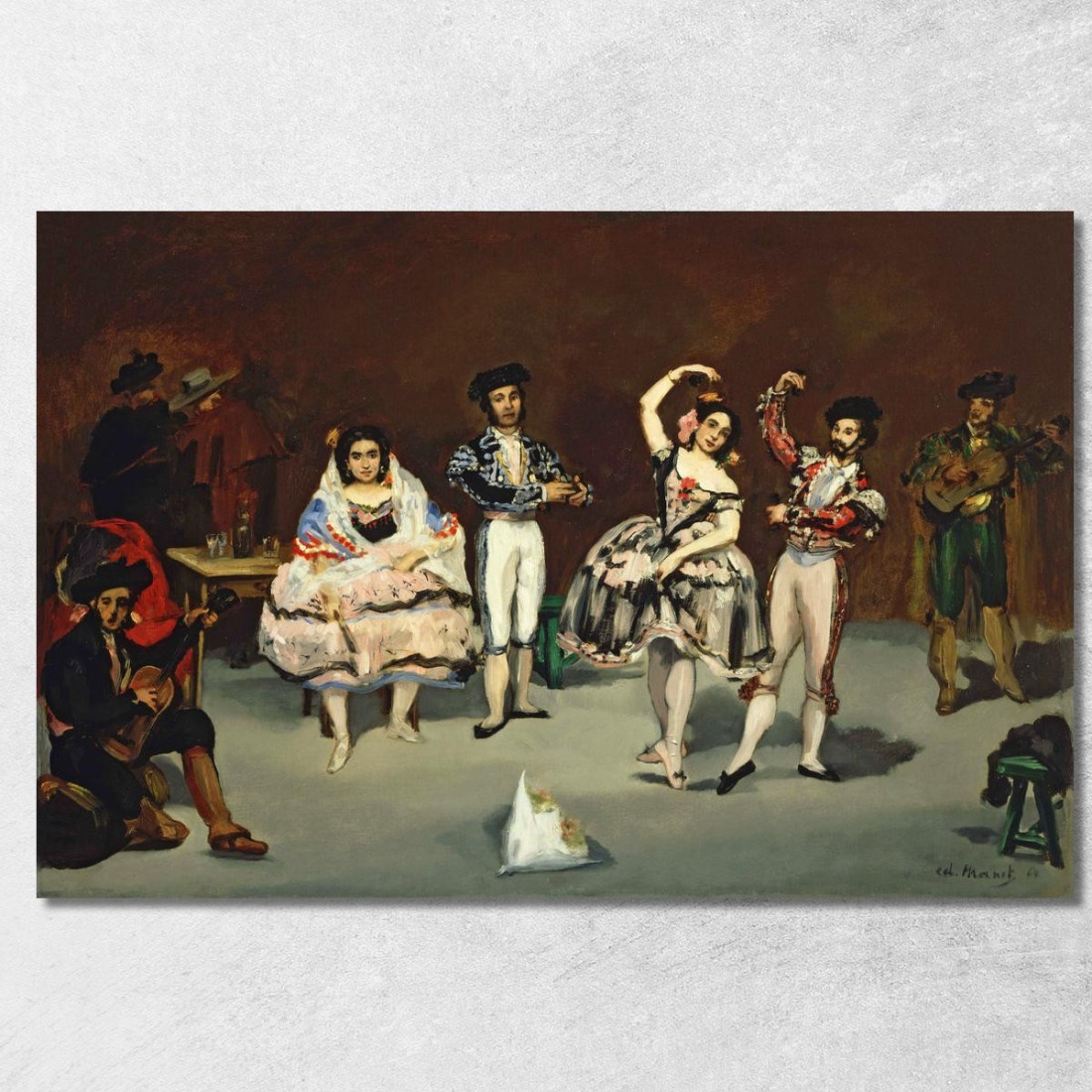 Balletto Spagnolo Édouard Manet emt100 quadro stampato su tela