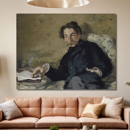 Stephane Mallarmé Édouard Manet emt107 quadro stampato su tela