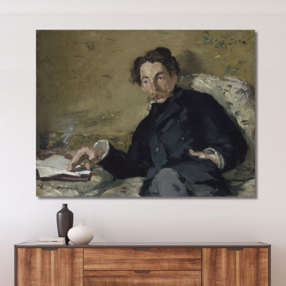 Stephane Mallarmé Édouard Manet emt107 quadro stampato su tela