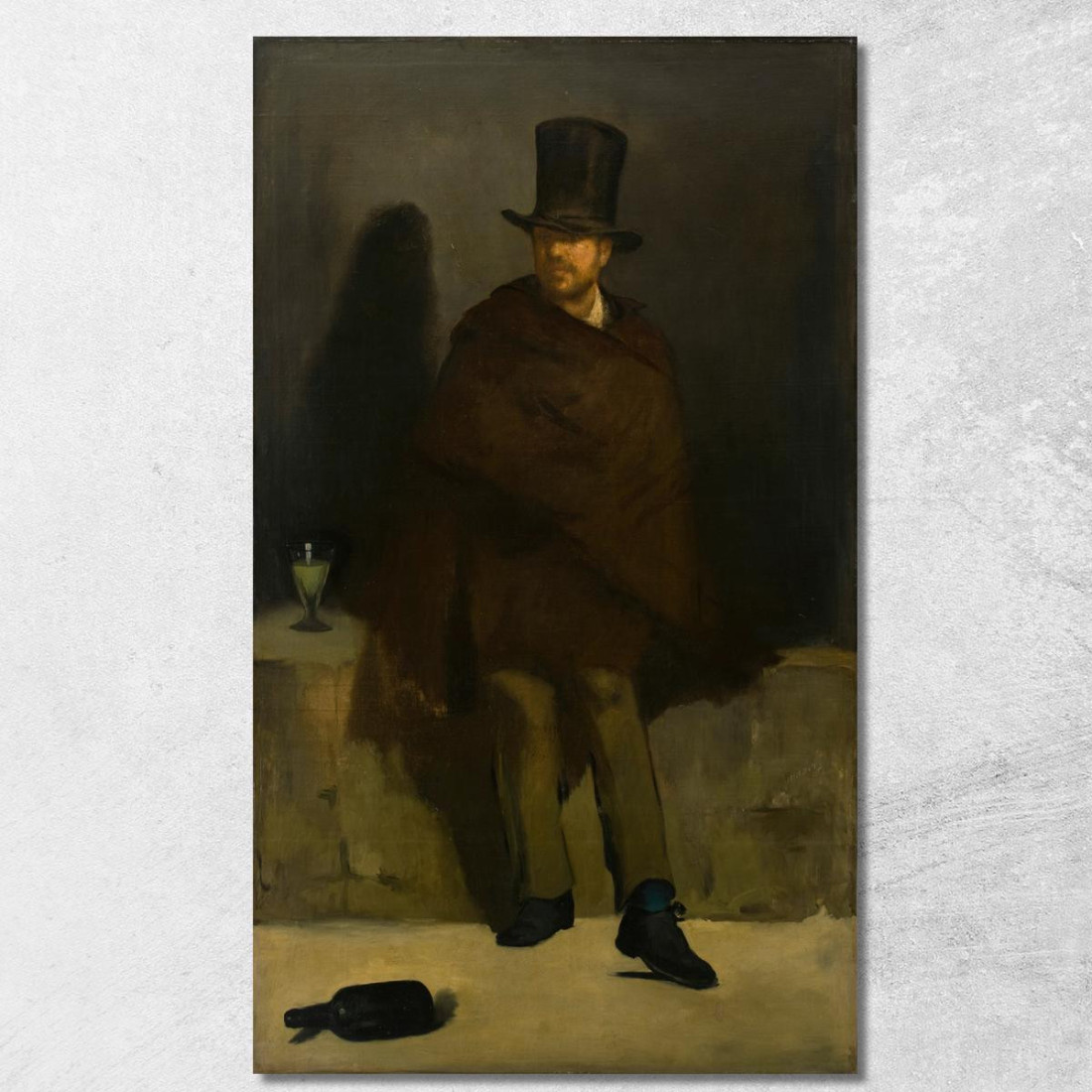 Il Bevitore Di Assenzio Édouard Manet emt111 quadro stampato su tela