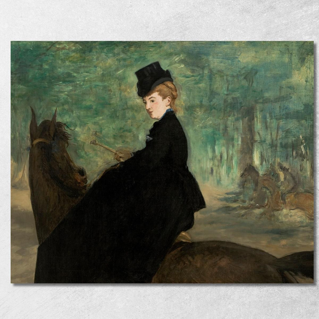 L'Amazzonia - Ritratto Di Marie Lefébure Édouard Manet emt112 quadro stampato su tela