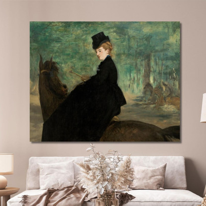 L'Amazzonia - Ritratto Di Marie Lefébure Édouard Manet emt112 quadro stampato su tela