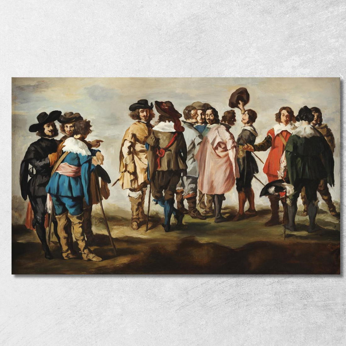 I Piccoli Cavalieri Édouard Manet emt126 quadro stampato su tela