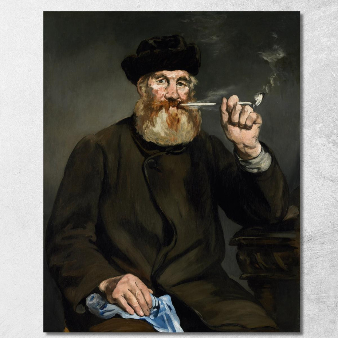 Il Fumatore Édouard Manet emt137 quadro stampato su tela