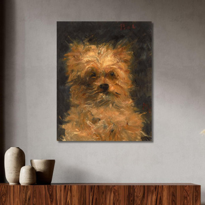 Testa Di Cane Bob Édouard Manet emt142 quadro stampato su tela