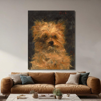 Testa Di Cane Bob Édouard Manet emt142 quadro stampato su tela