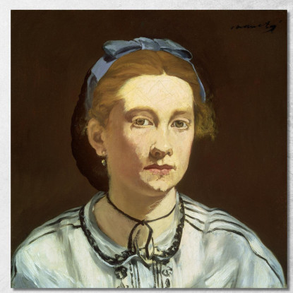 Victorine Meurent Édouard Manet emt144 quadro stampato su tela