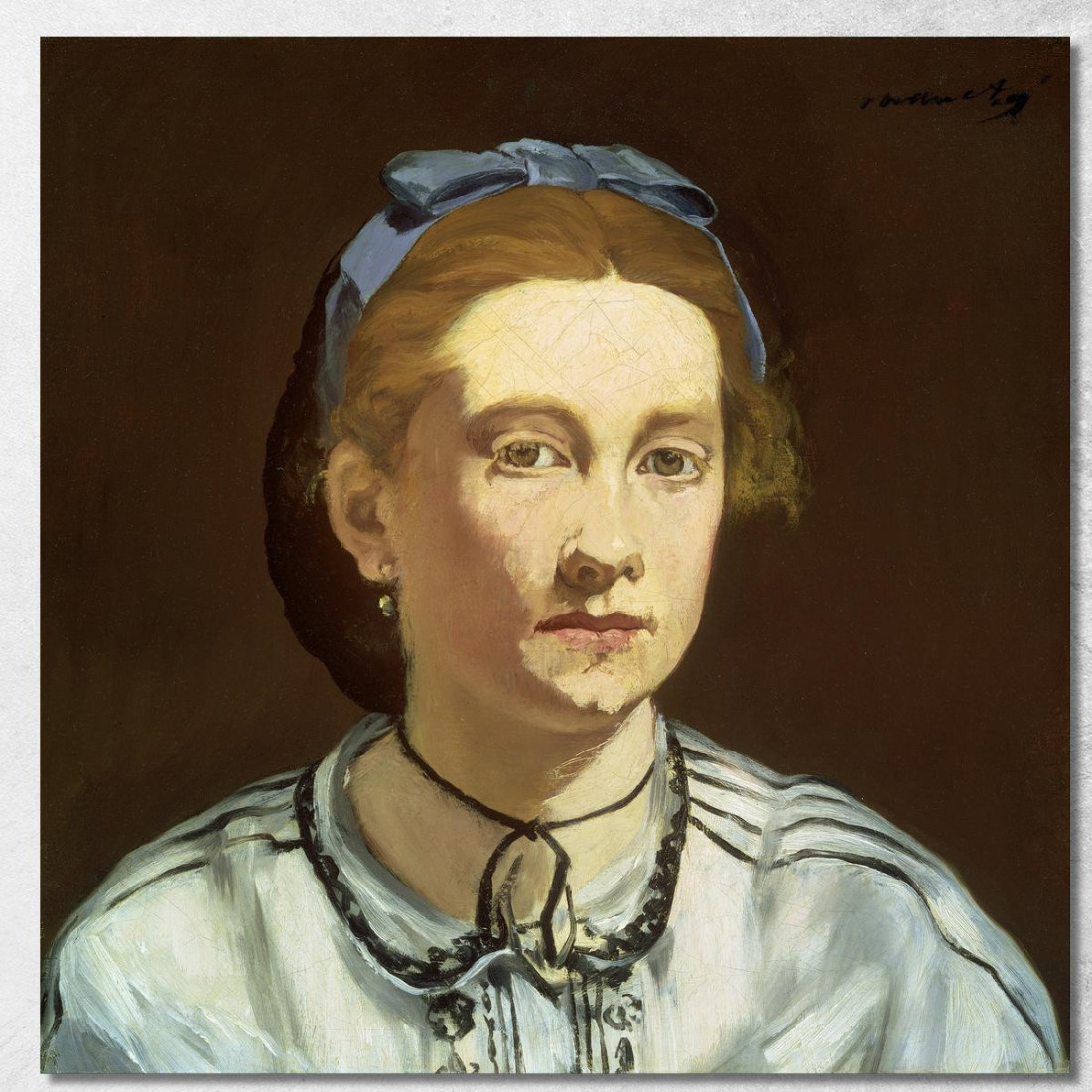 Victorine Meurent Édouard Manet emt144 quadro stampato su tela