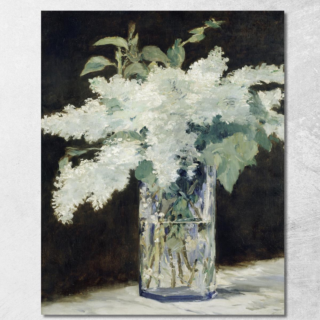 Lilla Bianco 1882 Édouard Manet emt145 quadro stampato su tela
