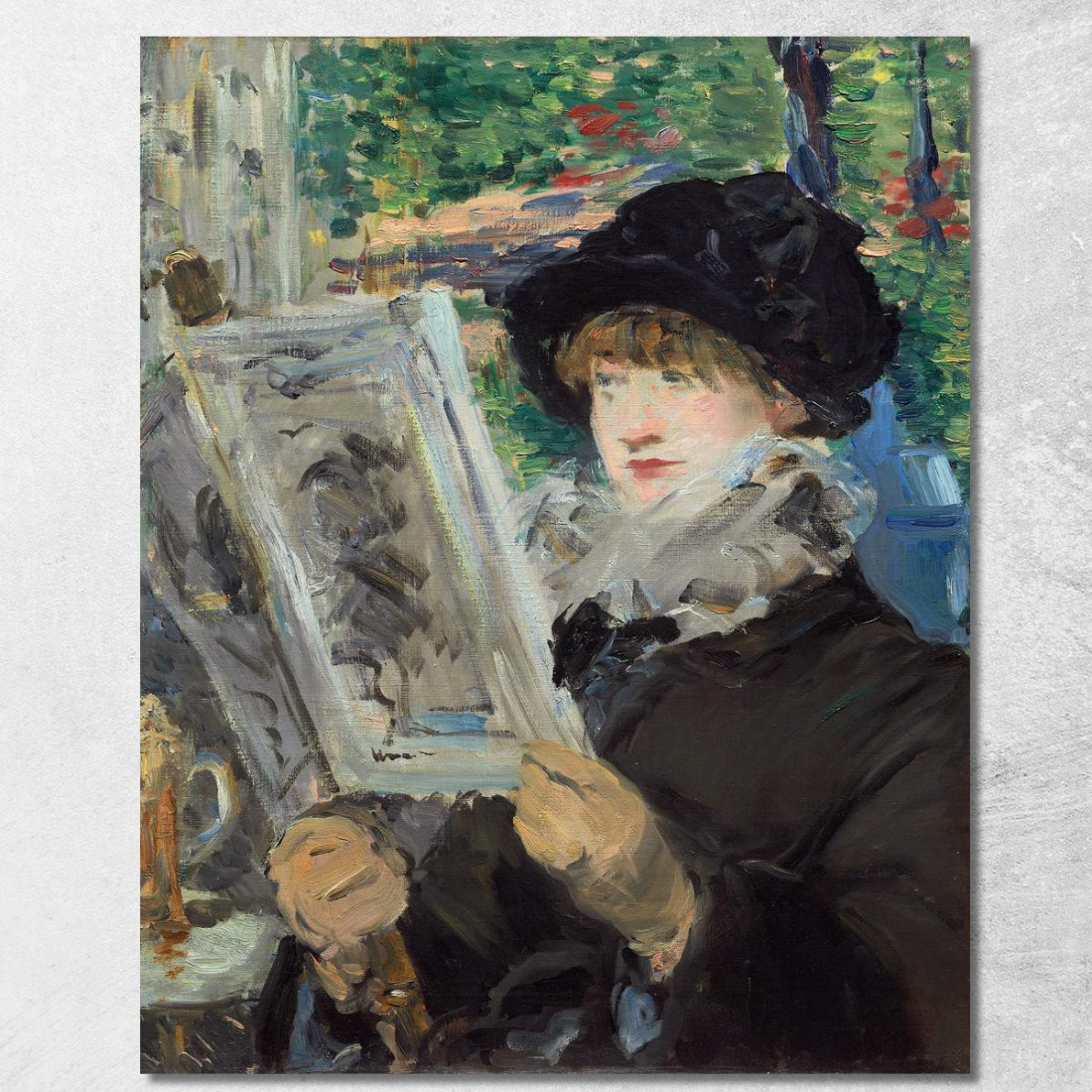 Lettura Della Donna Édouard Manet emt147 quadro stampato su tela