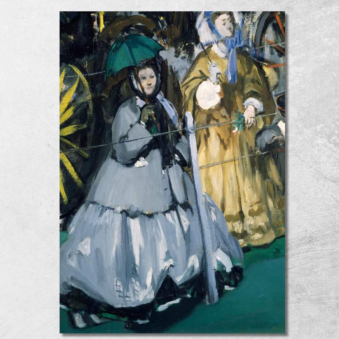 Donne Alle Corse Édouard Manet emt149 quadro stampato su tela
