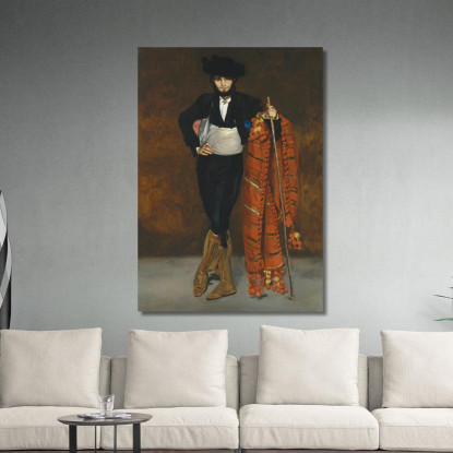Giovane In Costume Da Majo Édouard Manet emt151 quadro stampato su tela