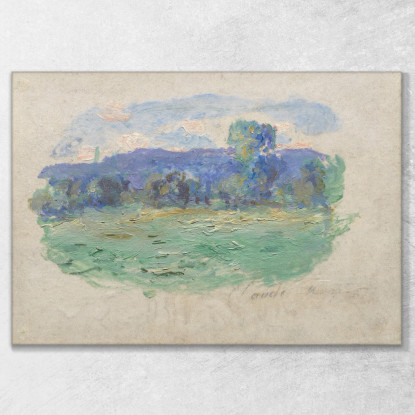 La Senna A Port-Villez Claude Monet mnt262 quadro stampato su tela