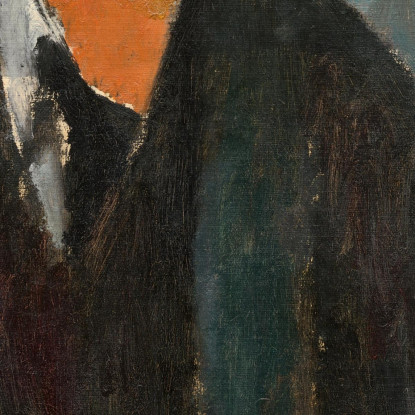 Il Signor Chaim Soutine Amedeo Modigliani amd11 quadro stampato su tela