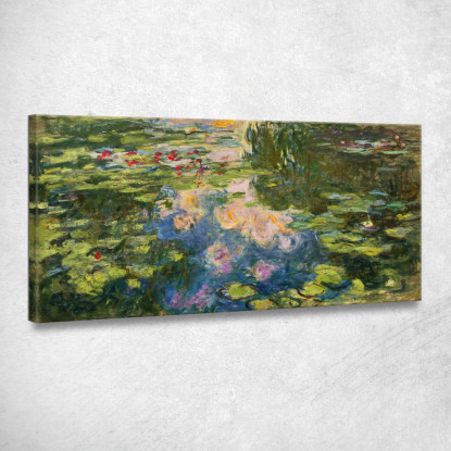 Stagno Delle Ninfee Claude Monet mnt266 quadro stampato su tela