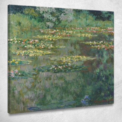 Lo Stagno Delle Ninfee Claude Monet mnt267 quadro stampato su tela