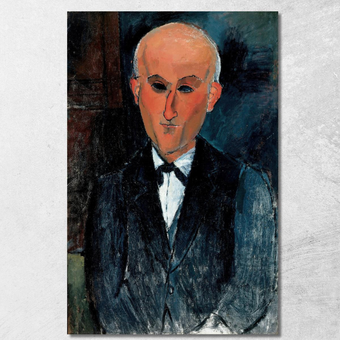 Massimo Giacobbe Amedeo Modigliani amd41 quadro stampato su tela