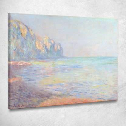 Mattina Nebbiosa A Pourville Claude Monet mnt270 quadro stampato su tela