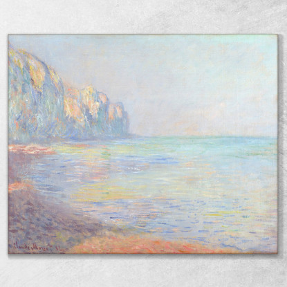 Mattina Nebbiosa A Pourville Claude Monet mnt270 quadro stampato su tela