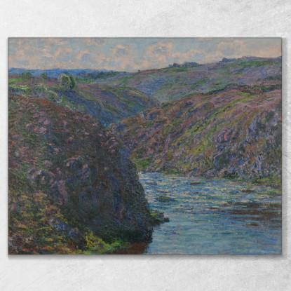 Le Gole Della Creuse Claude Monet mnt273 quadro stampato su tela