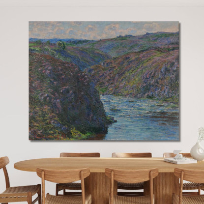 Le Gole Della Creuse Claude Monet mnt273 quadro stampato su tela