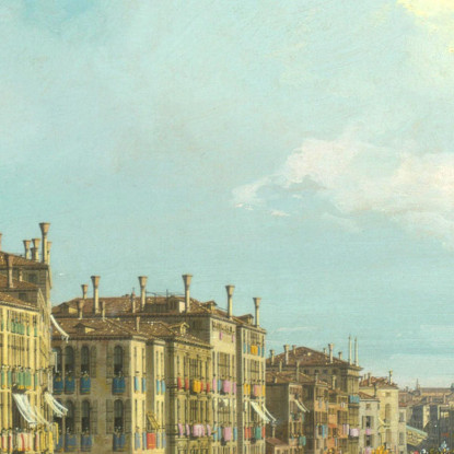 Una Regata Sul Canal Grande Canaletto cnl11 quadro stampato su tela