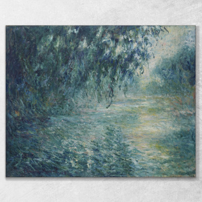 Mattina Sulla Senna Claude Monet mnt281 quadro stampato su tela