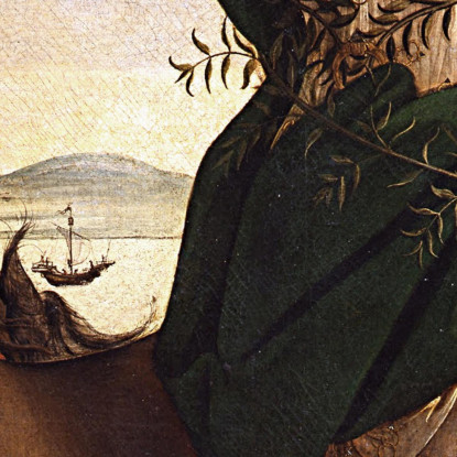 Pallade E Il Centauro Sandro Botticelli sbt25 quadro stampato su tela