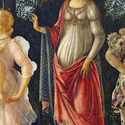 Primavera Sandro Botticelli sbt32 quadro stampato su tela